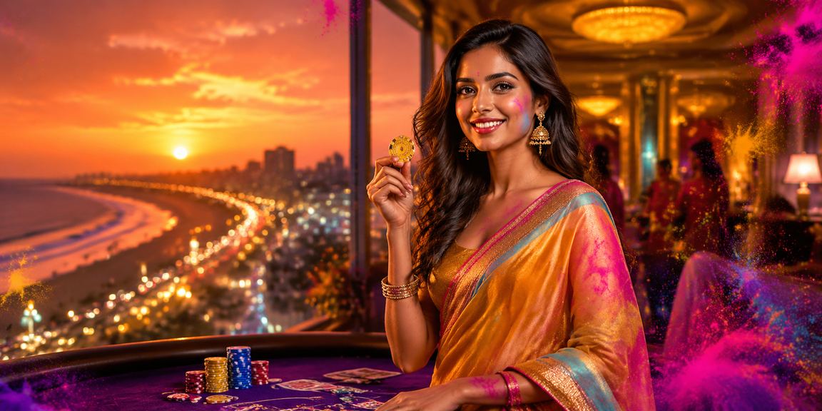 Live casino dealer interacting with players