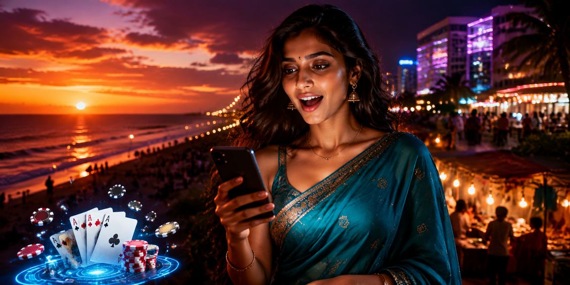 Live Casino dealer view on mobile